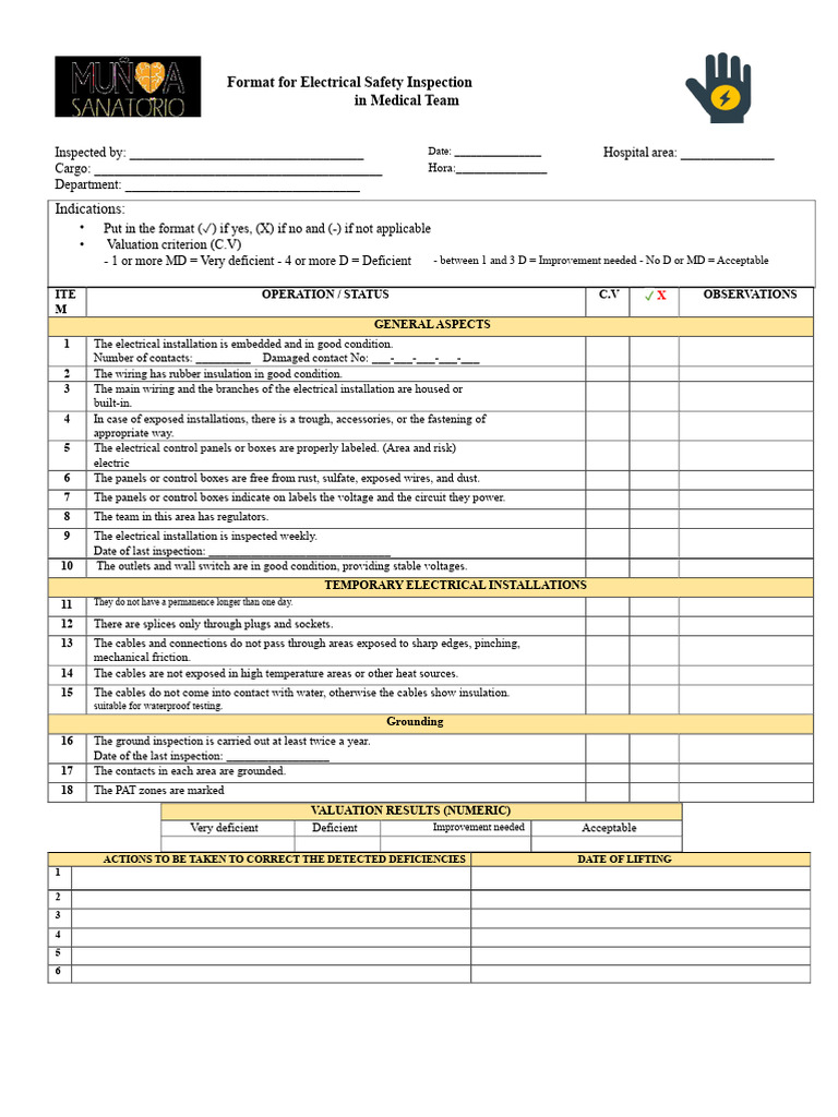 Inspection Format | PDF | Electrical Wiring | Electrical Connector