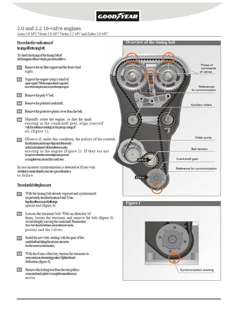 Timing Belt Guide for 2.0 & 2.2 Engines | PDF | Internal Combustion ...