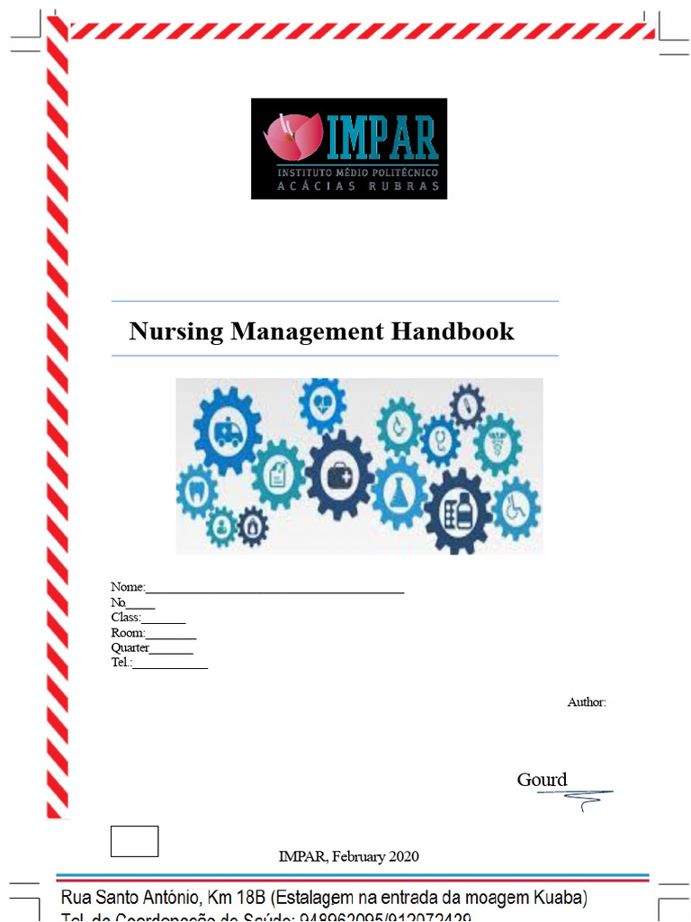 Nursing Management Handbook Overview | PDF | Leadership | Recruitment