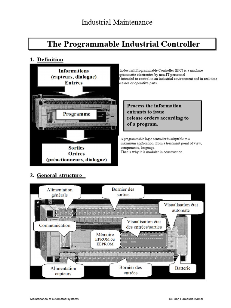 Industrial Programmable Controller Overview | PDF | Computer Program ...
