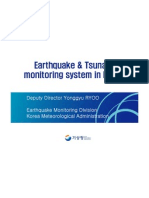 Eq and Tsunami - Monitoring