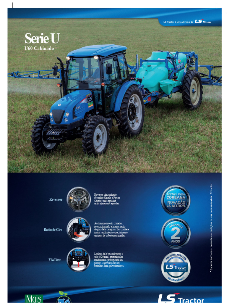 Tractor U60: Potencia y Agilidad Agrícola | PDF | Tractor | Vehículo de ...