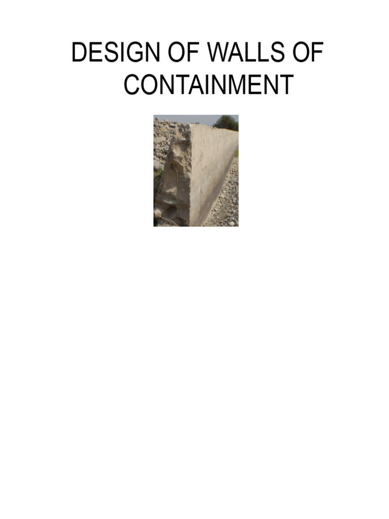 Retaining Wall Design | PDF | Civil Engineering | Structural Engineering