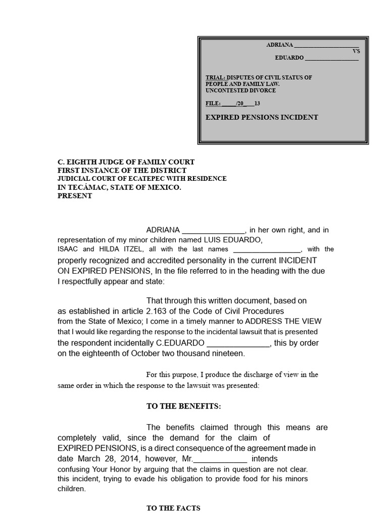 Relief Viewed Response To The Lawsuit | PDF | Lawsuit | Justice