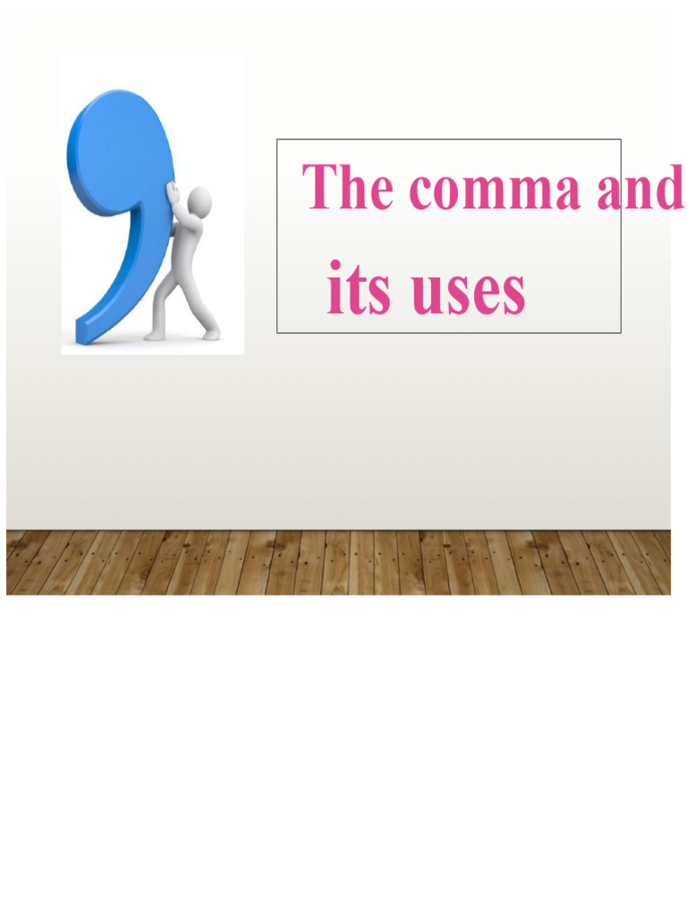 Understanding Comma Usage and Types | PDF | Comma | Syntax