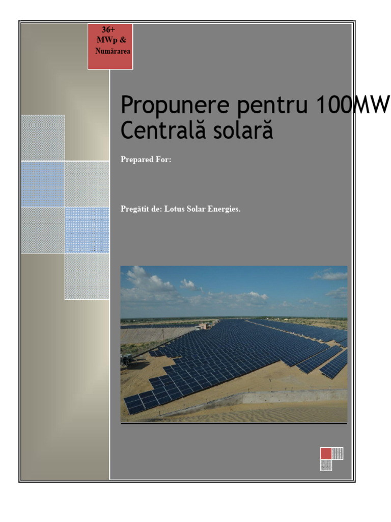 Propunere de Proiect | PDF