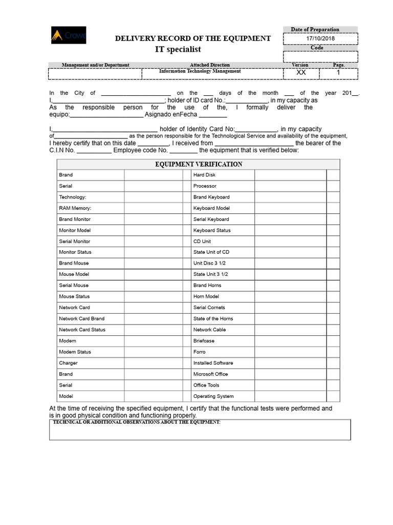 Delivery Record | PDF | Computer Keyboard | Computer Network