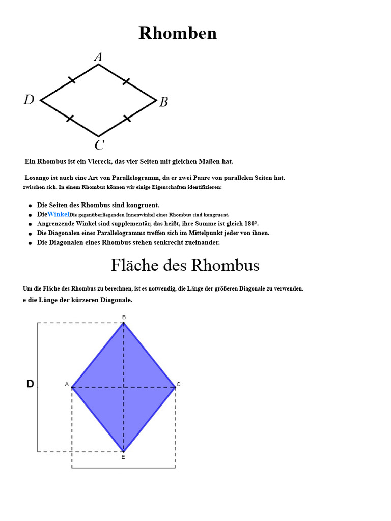 Rauten | PDF