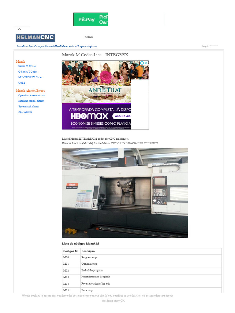 list-of-mazak-m-codes-integrex-helman-cnc-pdf-mechanical