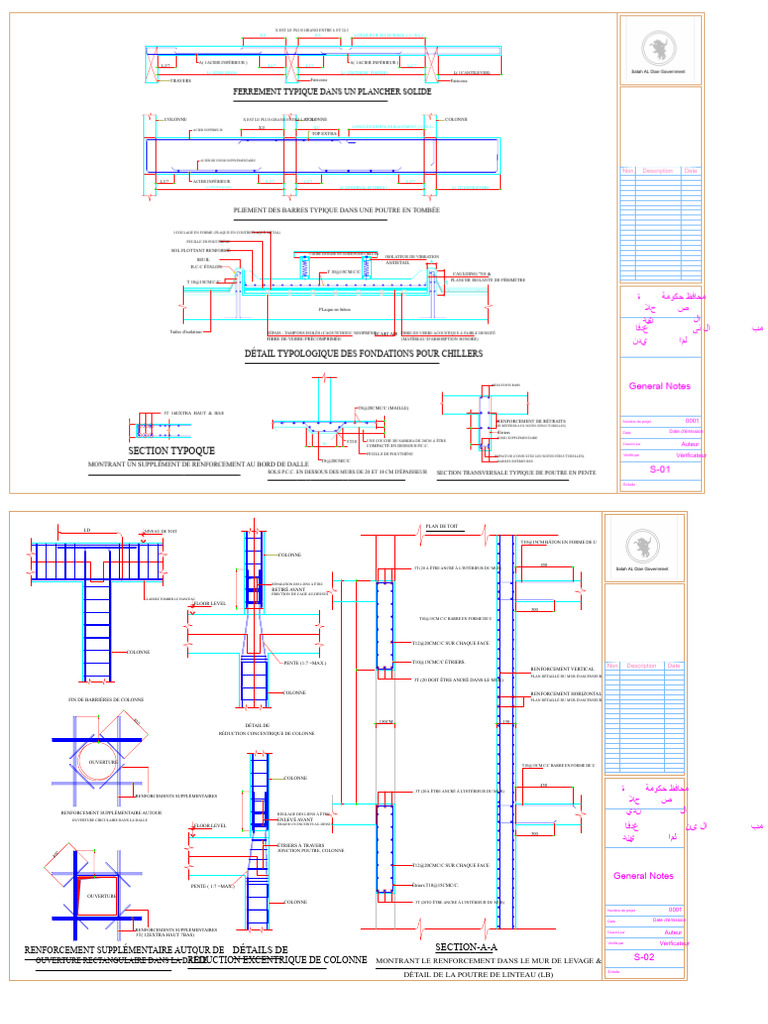 Détails techniques de structures en béton | PDF | Mur | Matériaux de ...