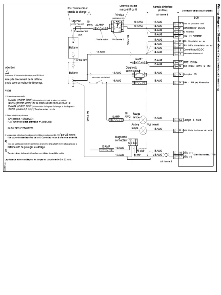 Schéma de câblage pour relais et ECM | PDF | Interrupteur | Composants ...