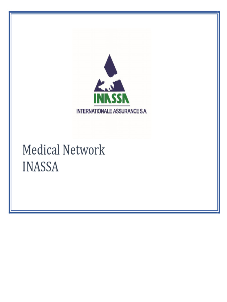 INASSA Medical Network Acceptance Guide | PDF | Port Au Prince ...