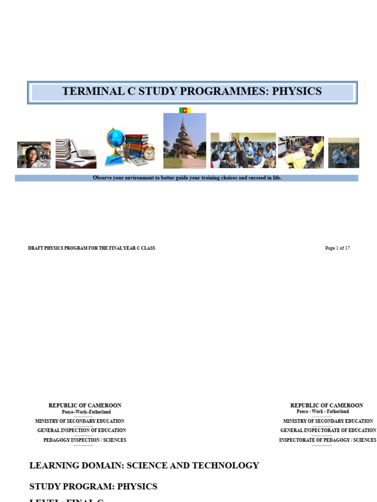 Senior High School Physics Program Definitive | PDF | Force | Capacitor