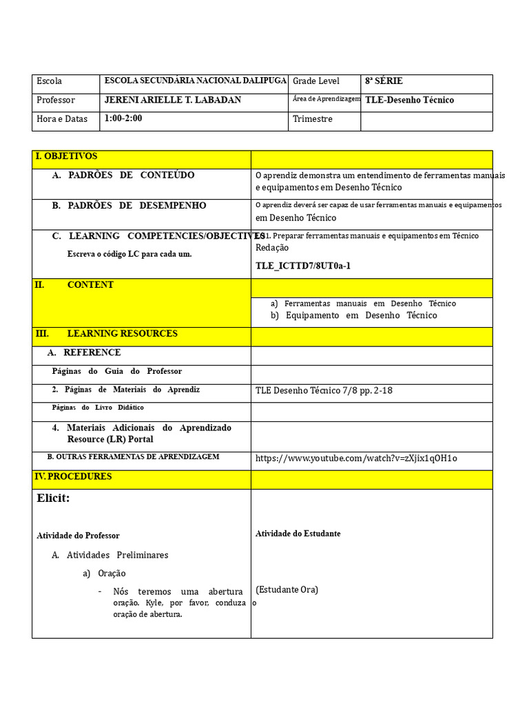 Ferramentas e Equipamentos de Desenho Técnico | PDF | Desenho | Ângulo