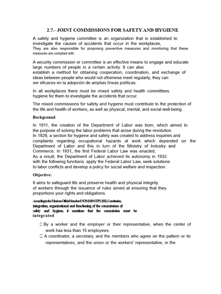 2.7 and Conclusion | PDF | Occupational Safety And Health | Safety