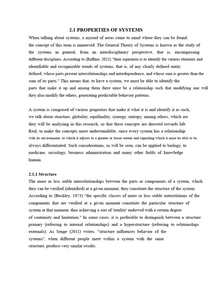 Properties of Systems | PDF | System | Entropy