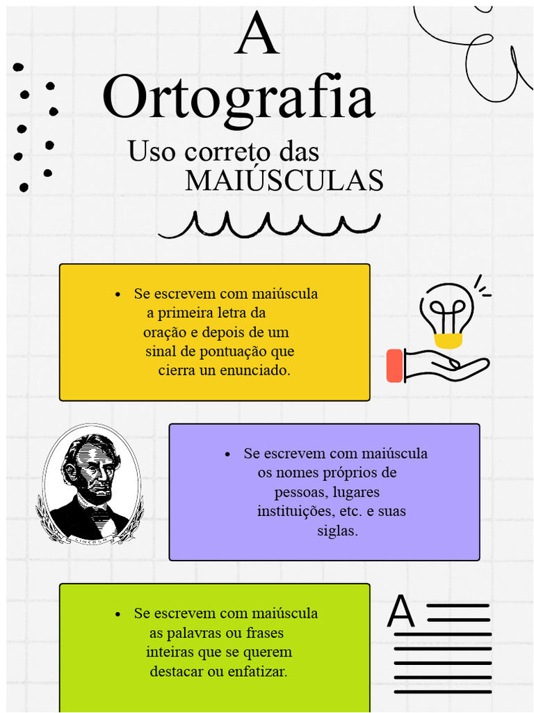Uso Correto de Maiúsculas na Escrita | PDF