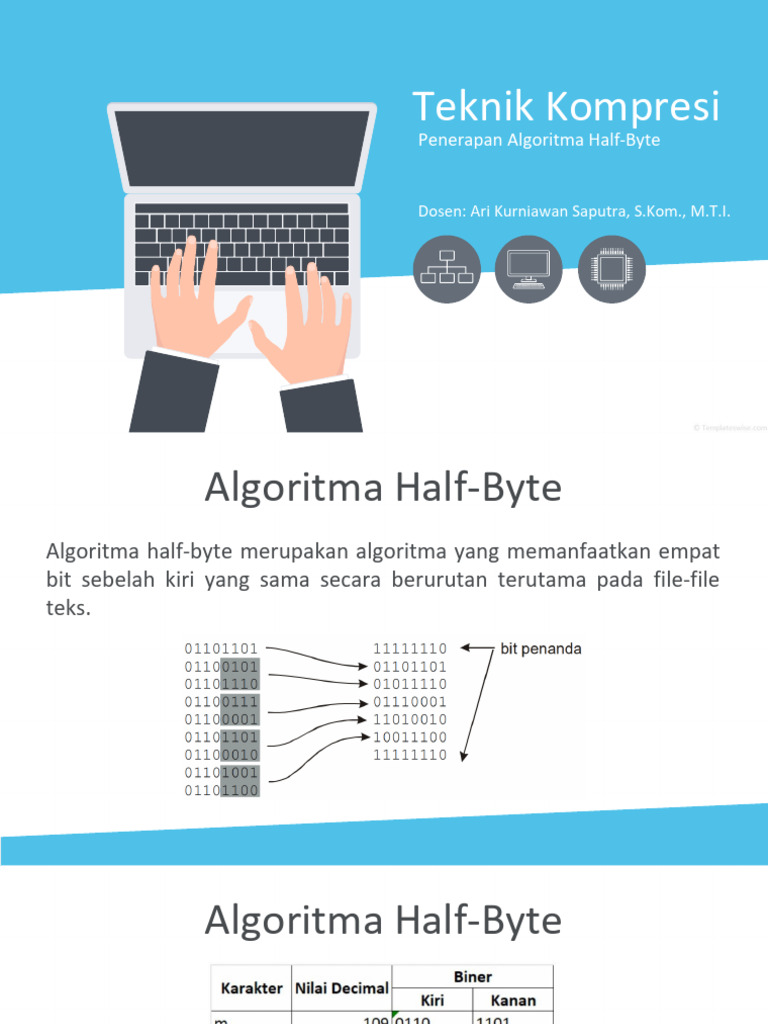Teknik Kompresi Algoritma Half-Byte | PDF