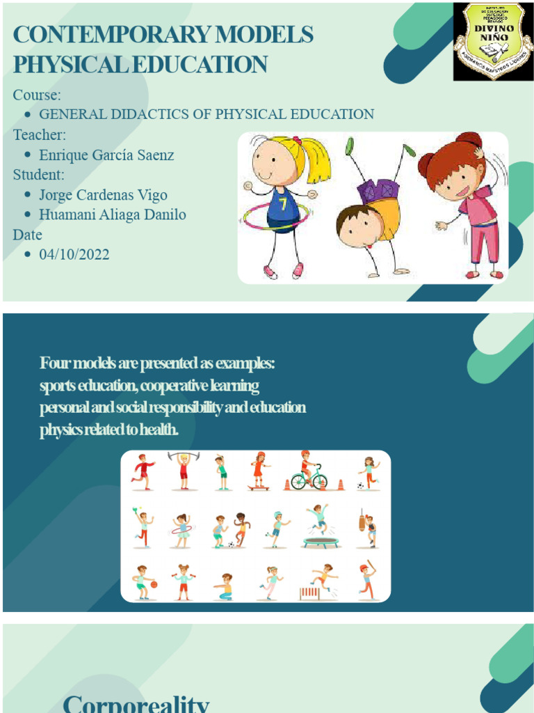 contemporary models of Physical Education | PDF | Body Image ...