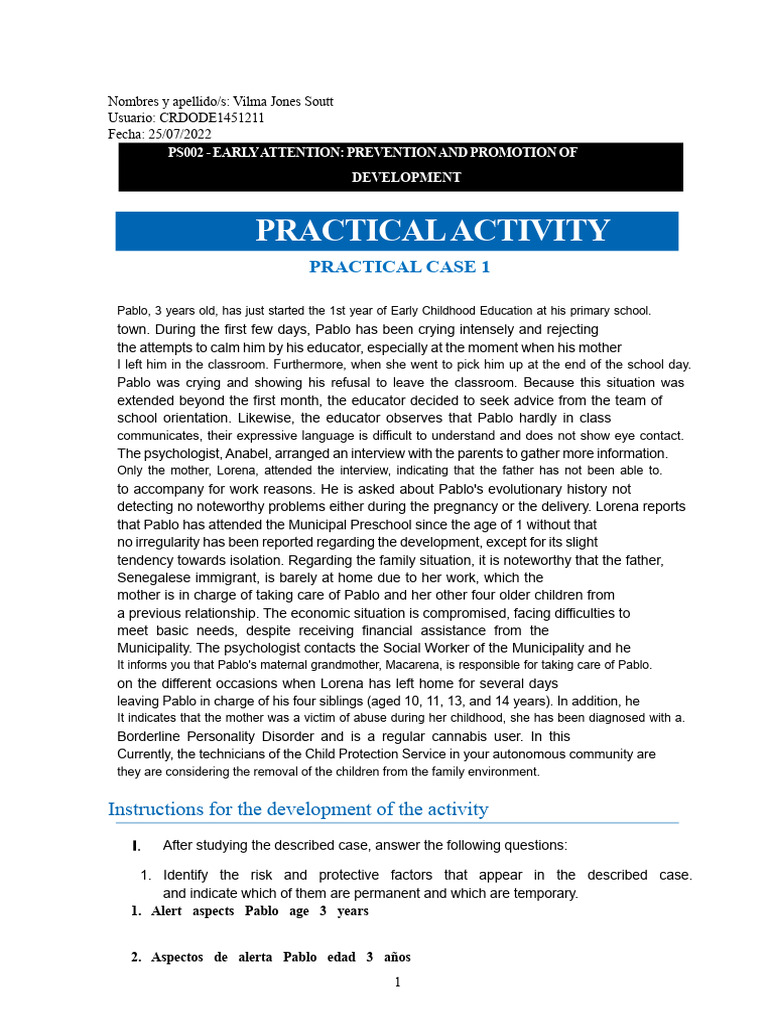 Early Childhood Education Case Studies | PDF | Teachers | Special Education