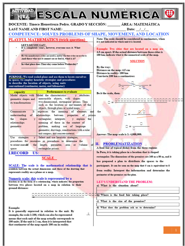 Scale Sheet | PDF | Length | Geometry