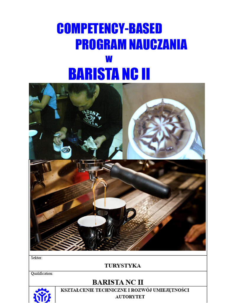 Barista CBC | PDF
