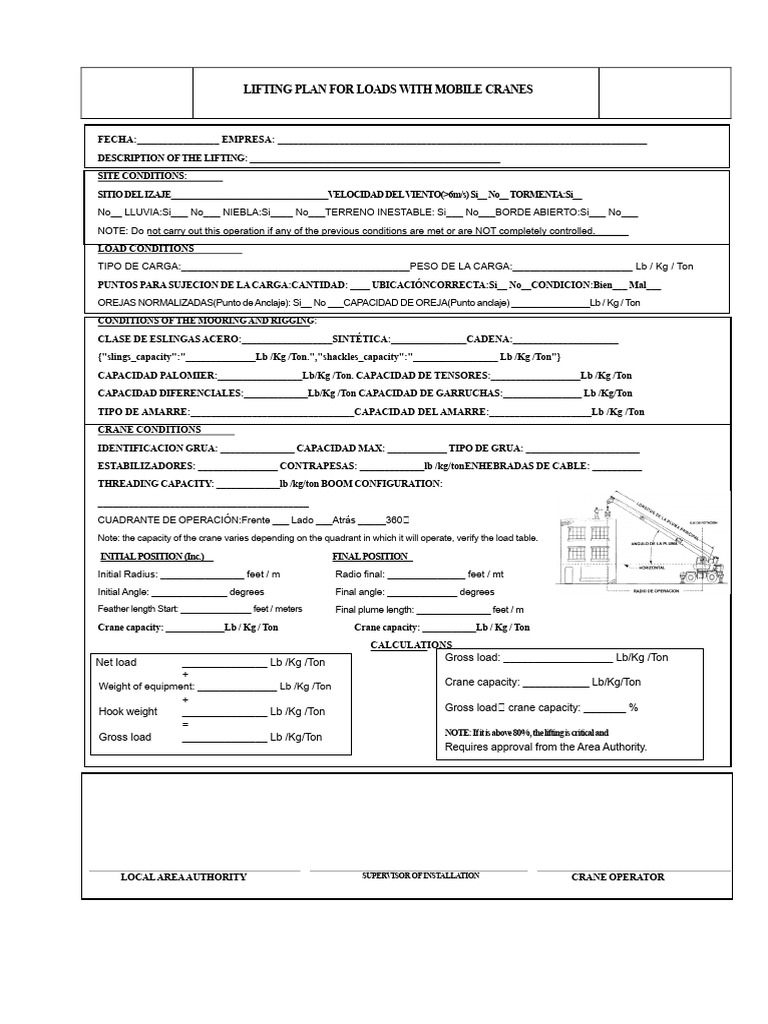Loading Plan Format 08-10-2019-191014222634 | PDF