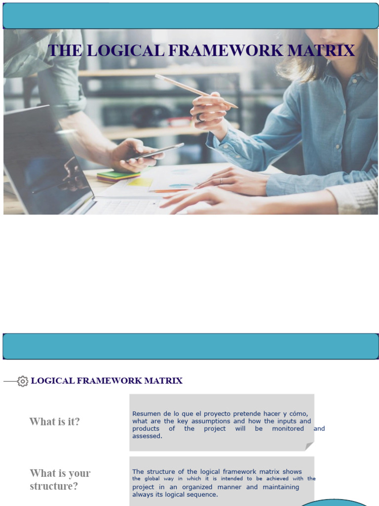 Understanding the Logical Framework Matrix | PDF | Matrix (Mathematics ...