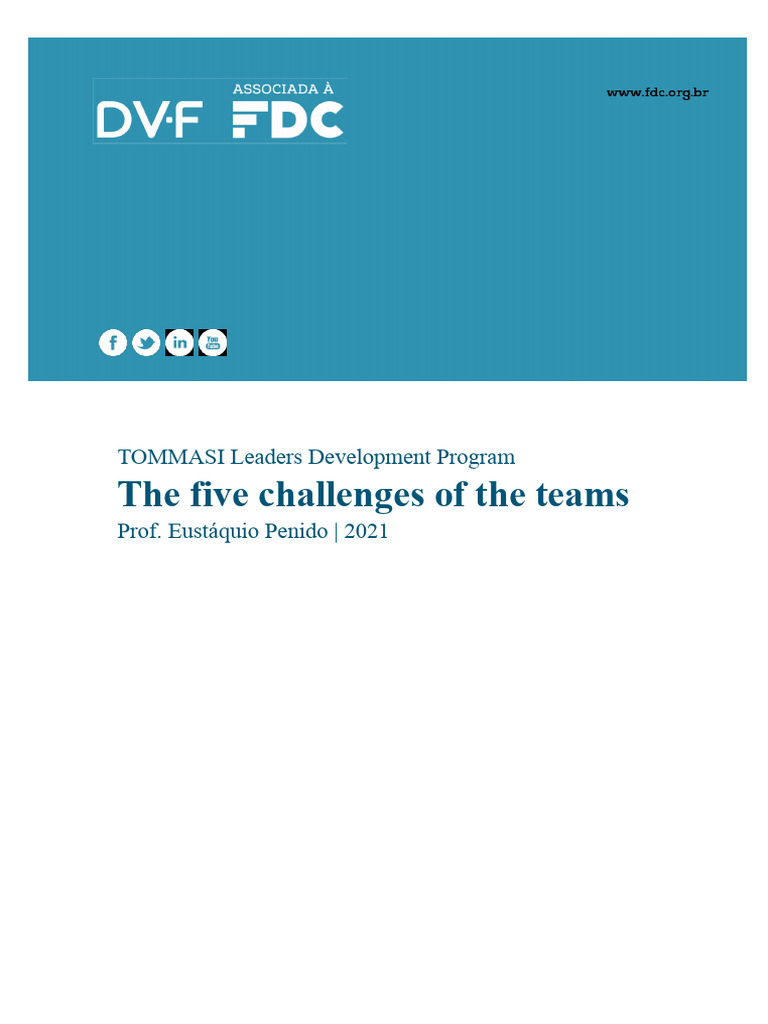The Five Dysfunctions of A Team Questionnaire | PDF | Social Psychology ...