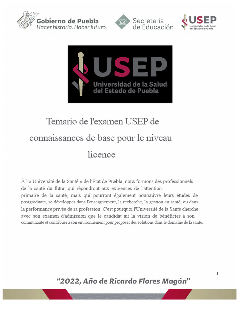 Examen USEP : Connaissances de base Licence | PDF | Chimie | Fonction ...