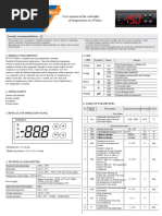 XR70CX Digital Controller Manual | PDF | Relay | Power Supply
