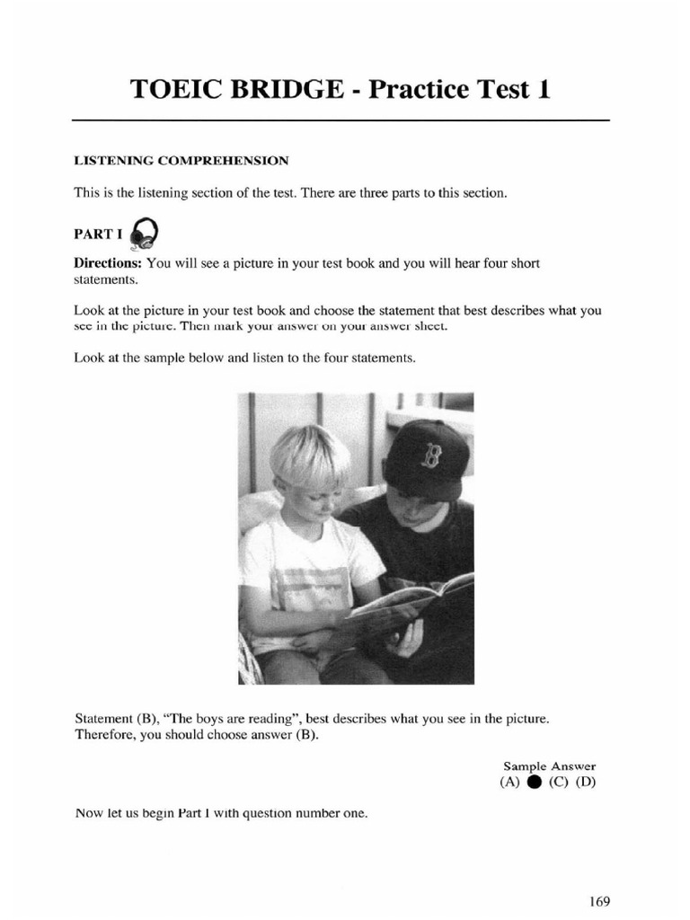 Toeic Test 1 | PDF