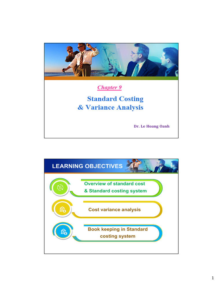 Standard Costing and Variance Analysis Guide | PDF | Variance | Cost ...