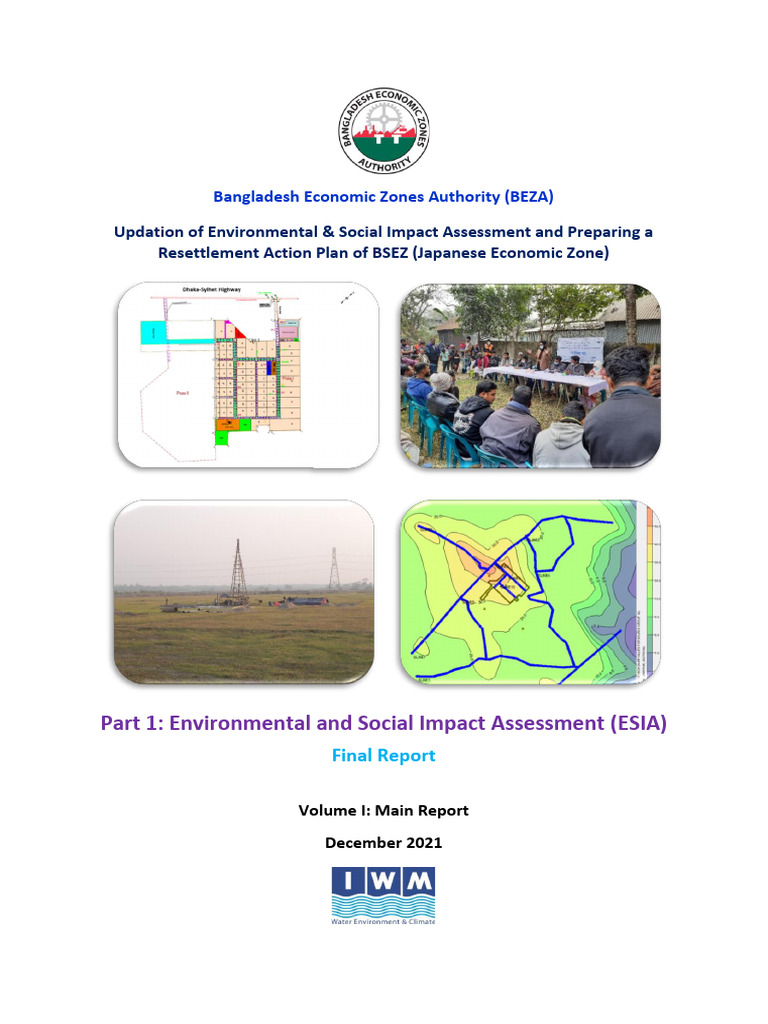 Jez Esia FR Vol I Main Report | PDF | Environmental Impact Assessment ...