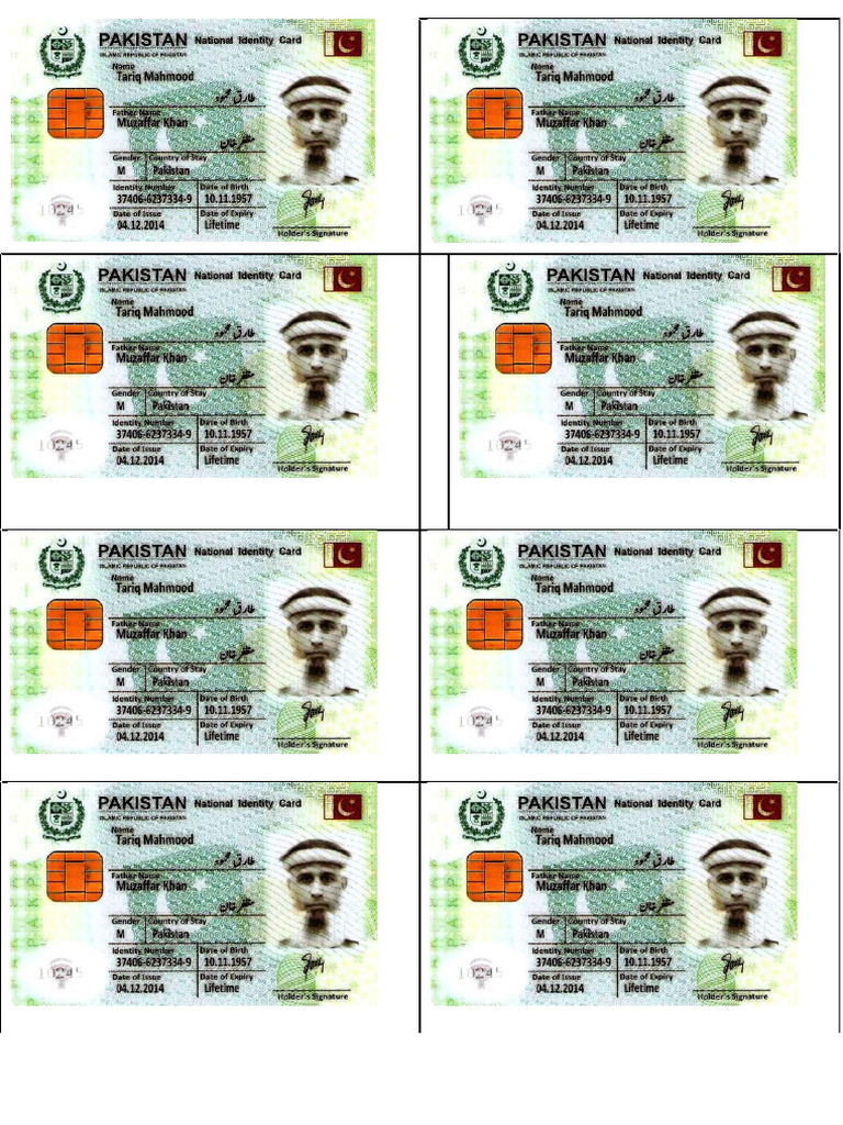 New ID Card Front | PDF