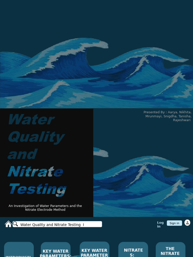 Climate Quest Presentation Group A | PDF | Oceans | Water
