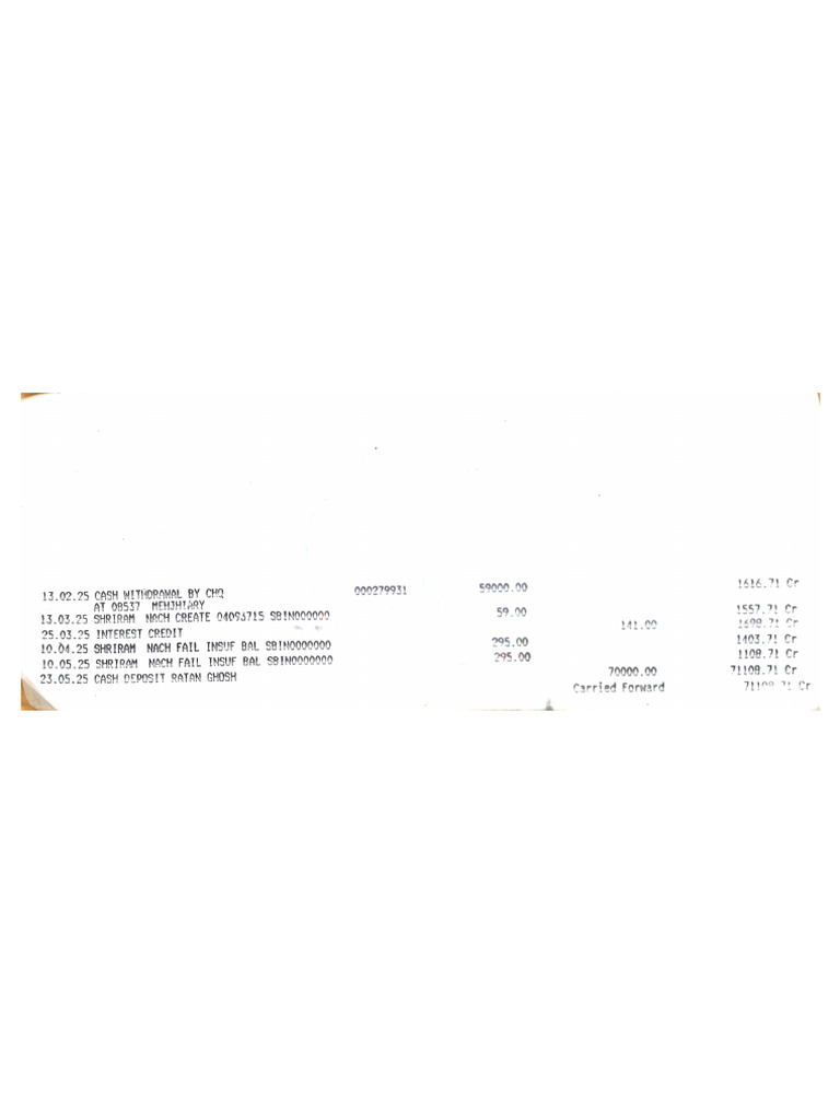Bank Statement 01 | PDF