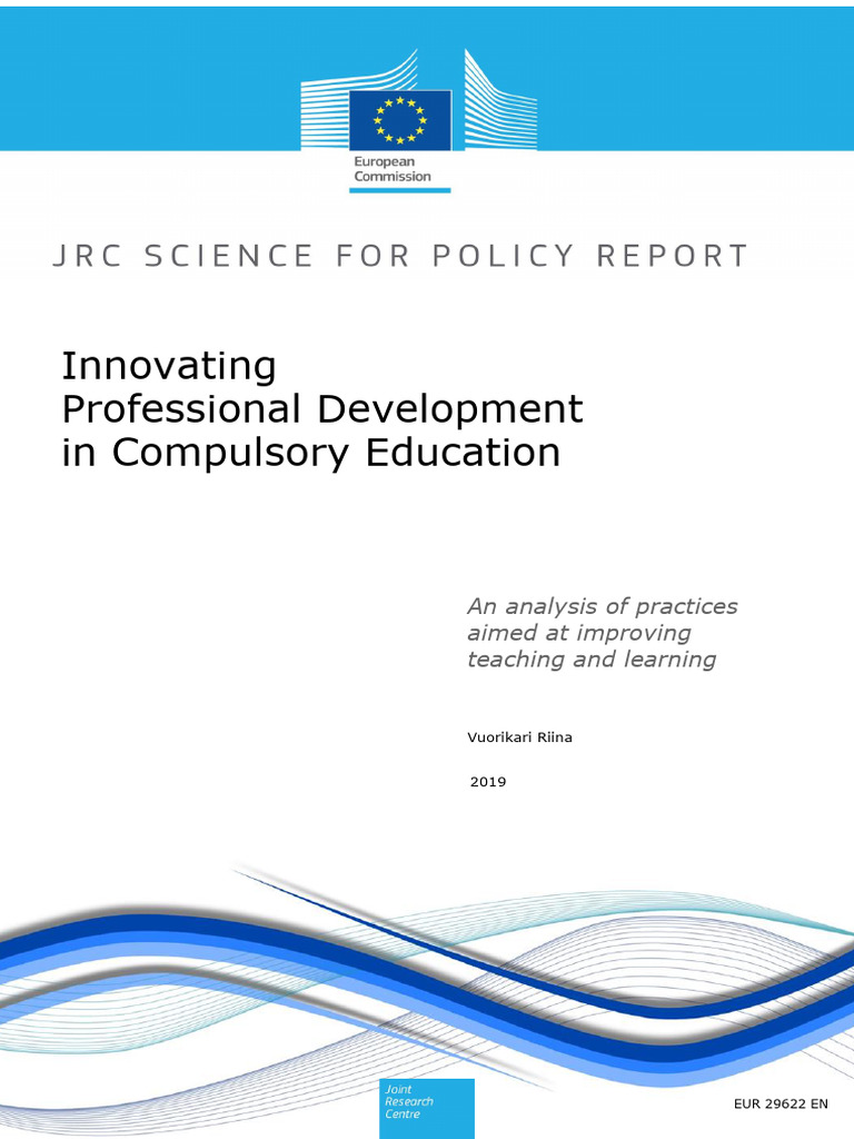 Jrc115292 Innovating PD Analysis Final Upload | PDF | Teachers | Pedagogy