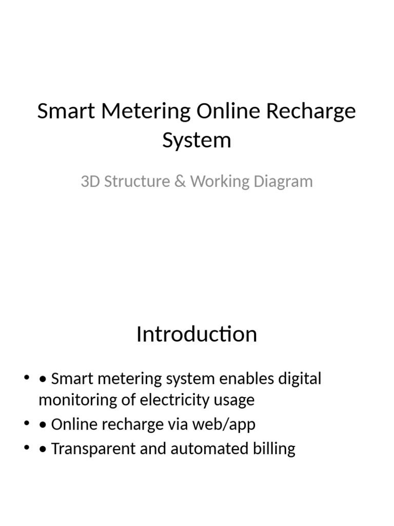 Smart Metering Presentation | PDF
