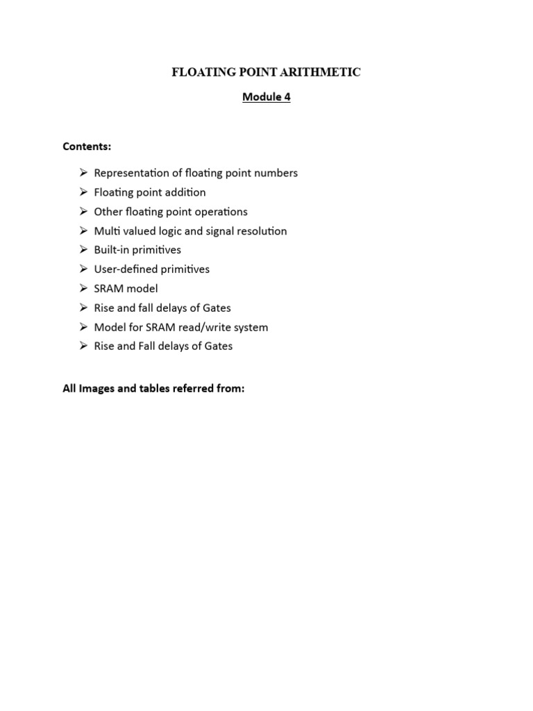 Module 4 | PDF | Computing | Computer Architecture