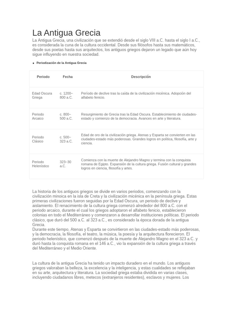 La Antigua Grecia | PDF | Antigua Grecia | Platón