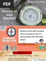 Directions Using a 16-Point Compass | PDF