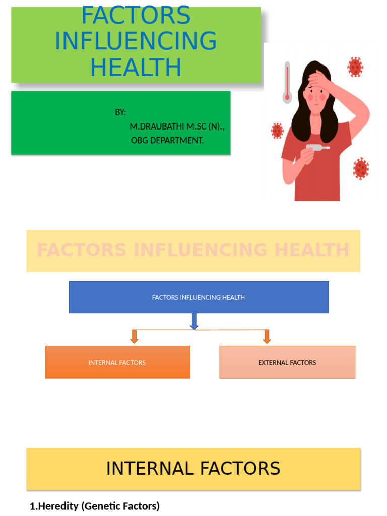 Key Factors Influencing Health | PDF