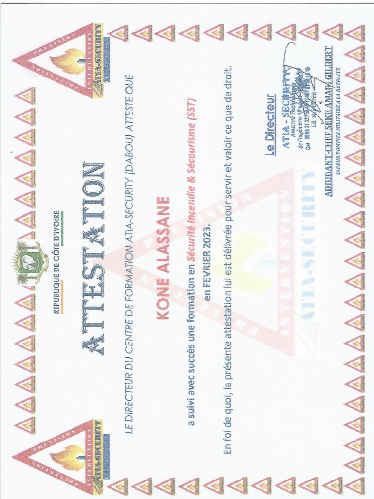 Attestation | PDF
