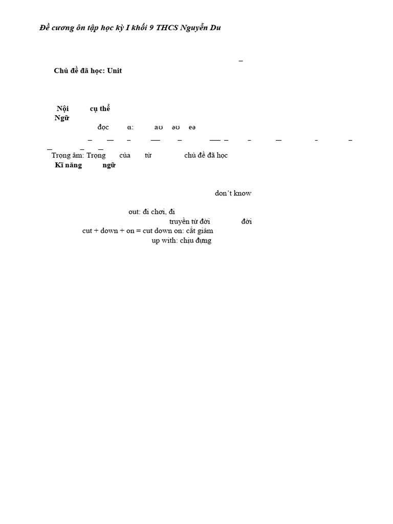 Grade 9 Term 1 Exam Review 2024-2025 | PDF