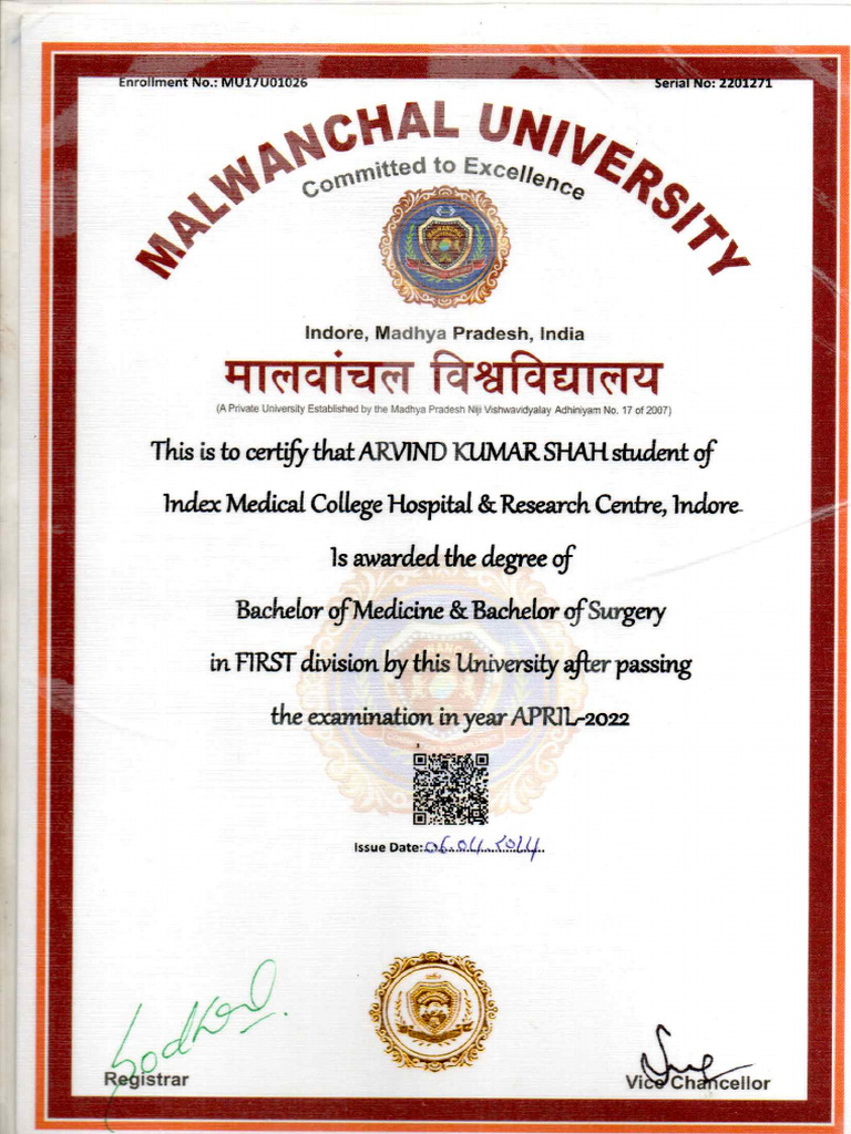 Degree of MBBS | PDF