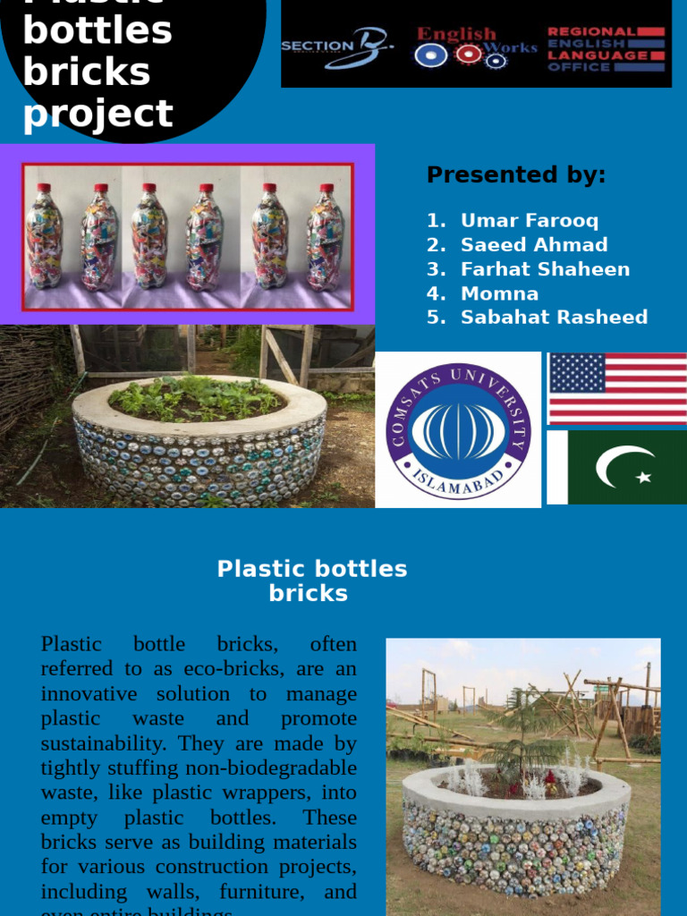 Eco-Bricks: Sustainable Plastic Solutions | PDF | Plastic | Waste