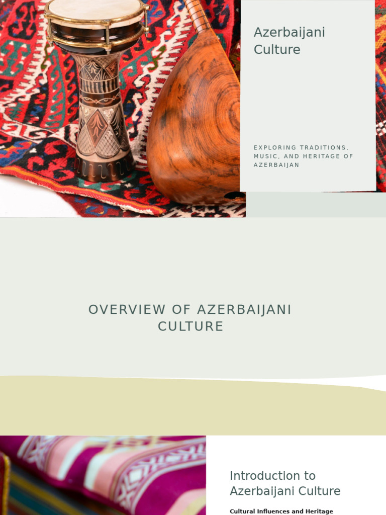 Exploring Azerbaijani Culture and Traditions | PDF | Azerbaijan