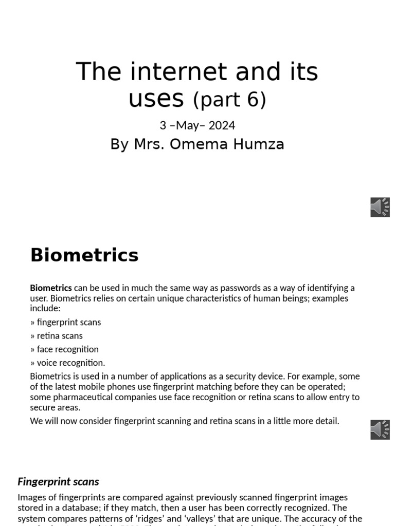 Understanding Biometrics for Security | PDF | Biometrics | Fingerprint