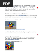 Inside a Rubik's Cube Explained | PDF | Logic Puzzles | Recreational ...